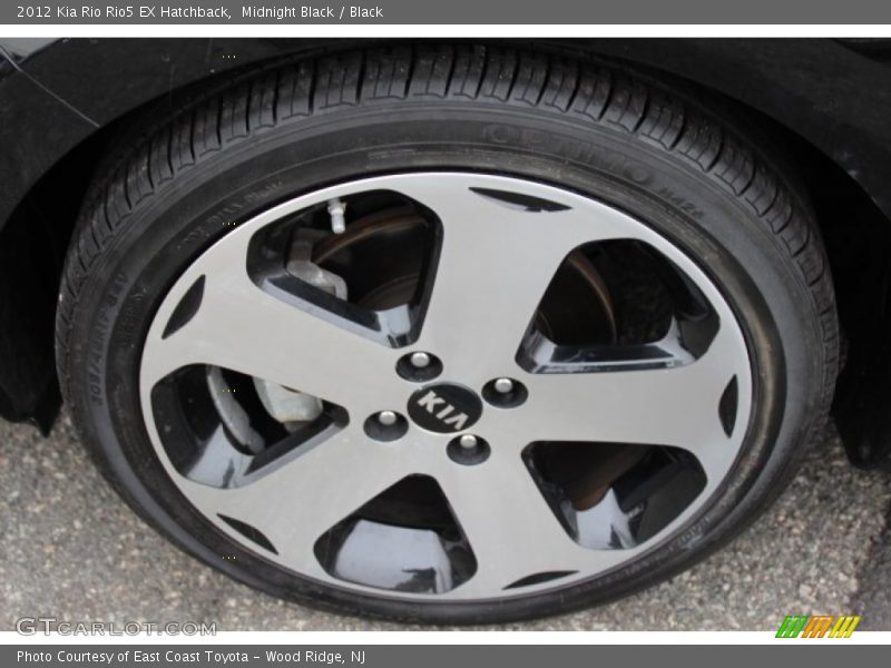 Midnight Black / Black 2012 Kia Rio Rio5 EX Hatchback