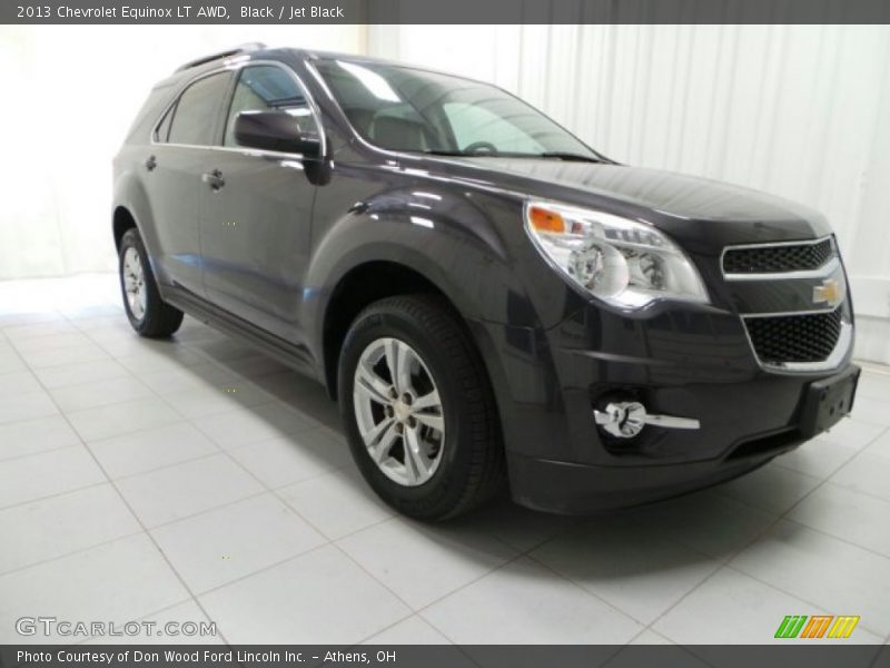 Black / Jet Black 2013 Chevrolet Equinox LT AWD