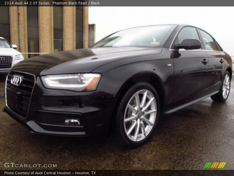 Phantom Black Pearl / Black 2014 Audi A4 2.0T Sedan