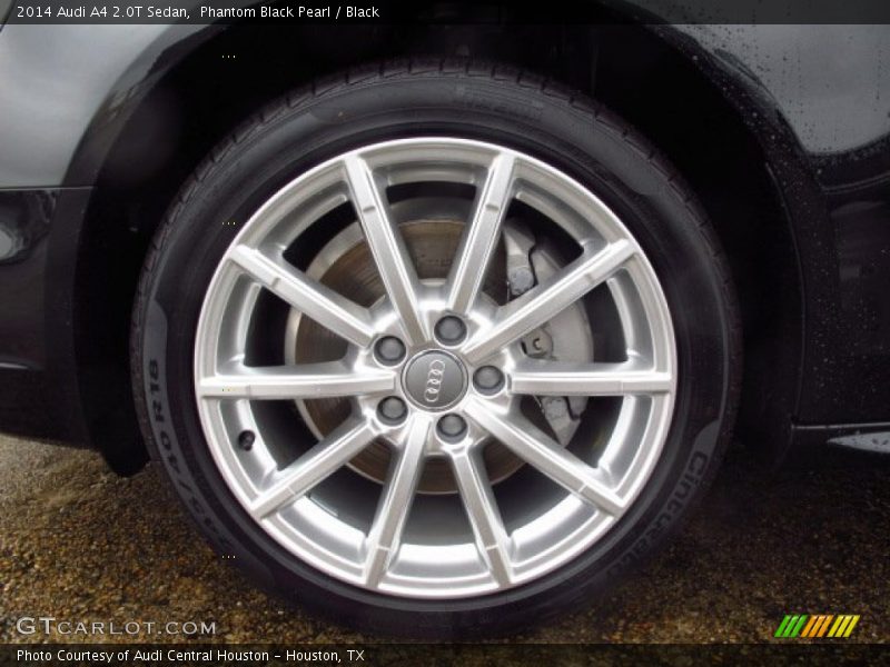 Phantom Black Pearl / Black 2014 Audi A4 2.0T Sedan