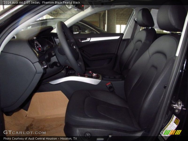 Phantom Black Pearl / Black 2014 Audi A4 2.0T Sedan