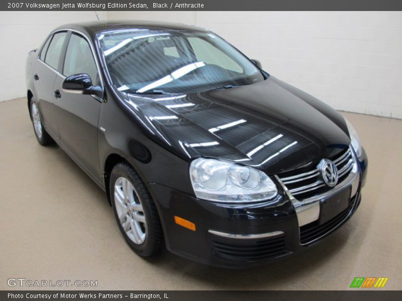Black / Anthracite 2007 Volkswagen Jetta Wolfsburg Edition Sedan