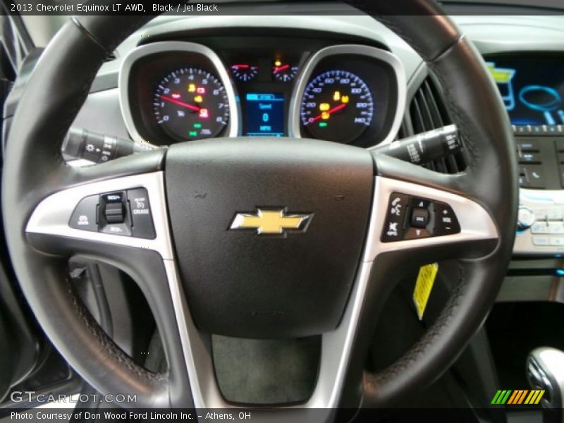 Black / Jet Black 2013 Chevrolet Equinox LT AWD