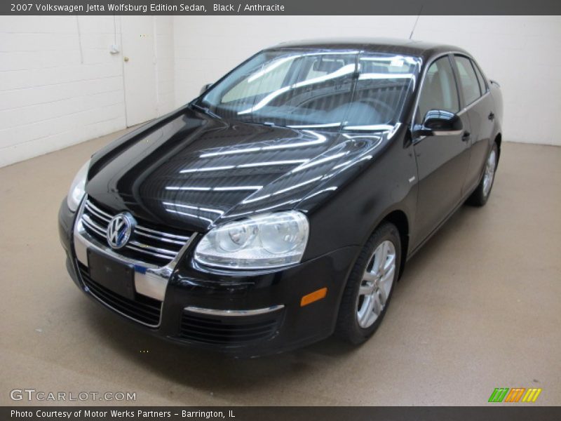 Black / Anthracite 2007 Volkswagen Jetta Wolfsburg Edition Sedan