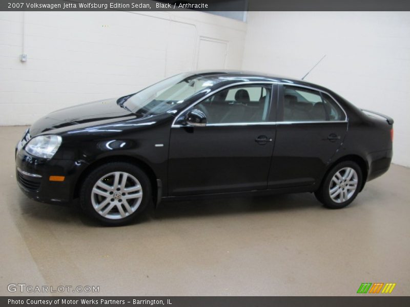 Black / Anthracite 2007 Volkswagen Jetta Wolfsburg Edition Sedan