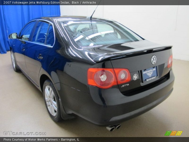 Black / Anthracite 2007 Volkswagen Jetta Wolfsburg Edition Sedan