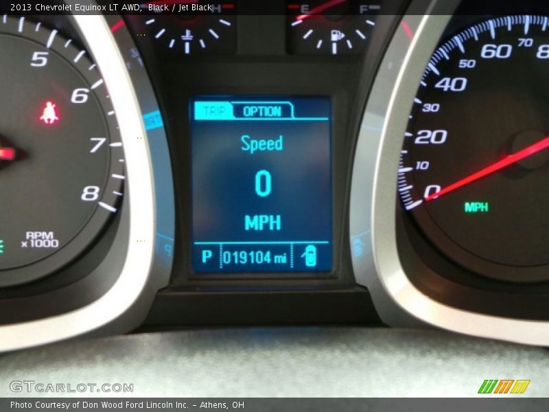 Black / Jet Black 2013 Chevrolet Equinox LT AWD