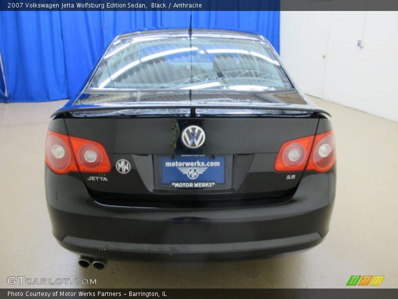 Black / Anthracite 2007 Volkswagen Jetta Wolfsburg Edition Sedan