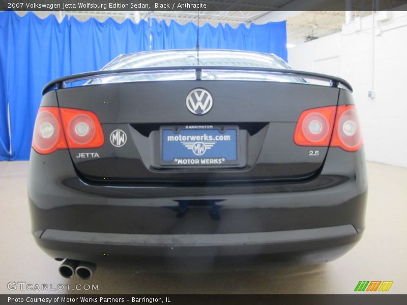 Black / Anthracite 2007 Volkswagen Jetta Wolfsburg Edition Sedan