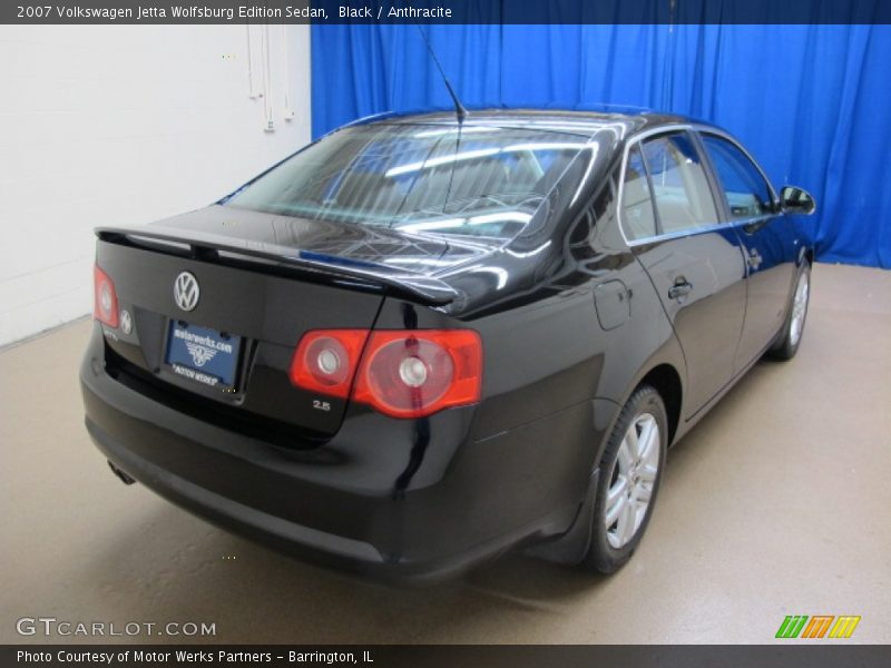 Black / Anthracite 2007 Volkswagen Jetta Wolfsburg Edition Sedan