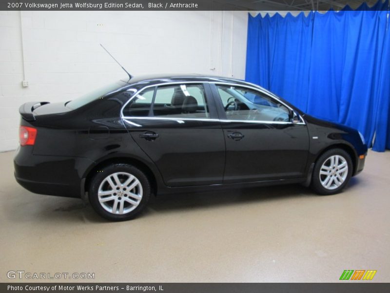 Black / Anthracite 2007 Volkswagen Jetta Wolfsburg Edition Sedan