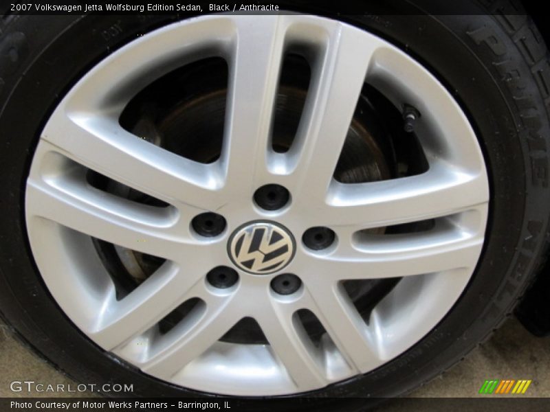 Black / Anthracite 2007 Volkswagen Jetta Wolfsburg Edition Sedan