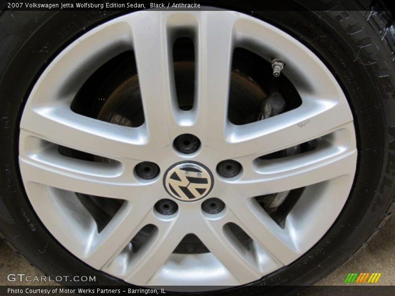 Black / Anthracite 2007 Volkswagen Jetta Wolfsburg Edition Sedan