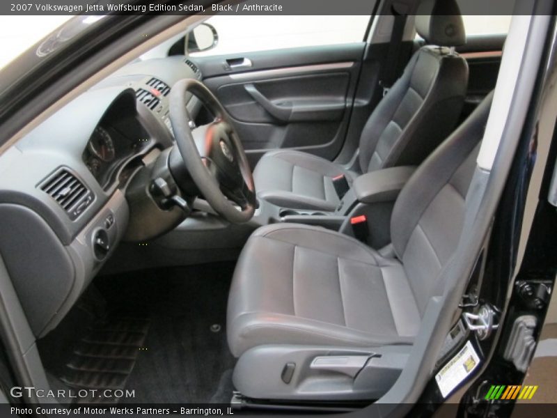 Black / Anthracite 2007 Volkswagen Jetta Wolfsburg Edition Sedan