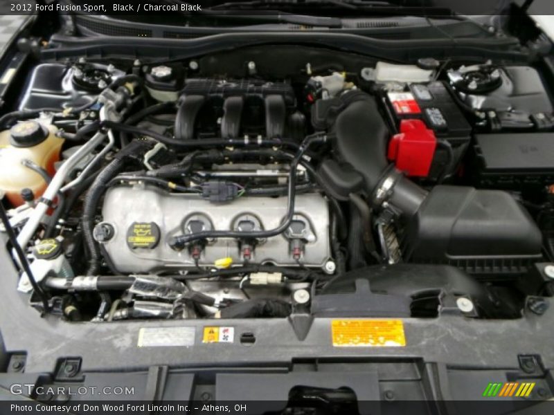 Black / Charcoal Black 2012 Ford Fusion Sport
