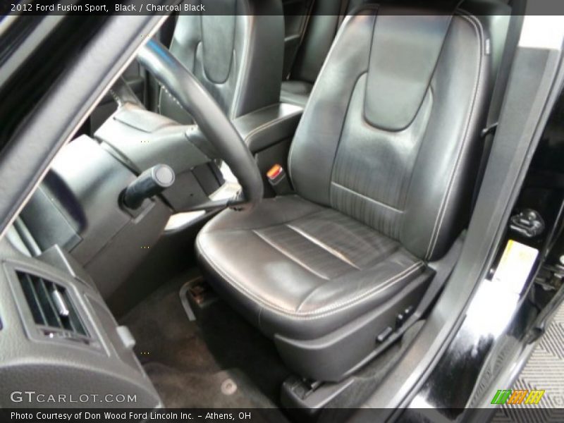 Black / Charcoal Black 2012 Ford Fusion Sport