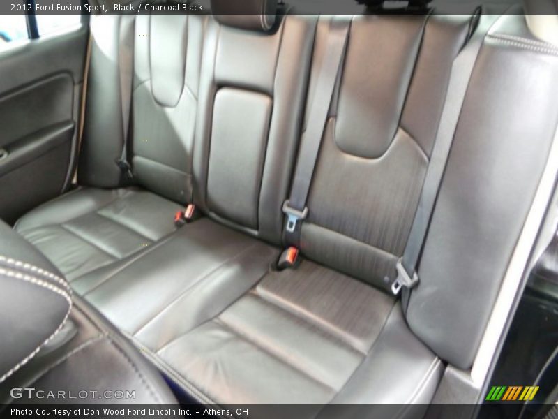 Black / Charcoal Black 2012 Ford Fusion Sport