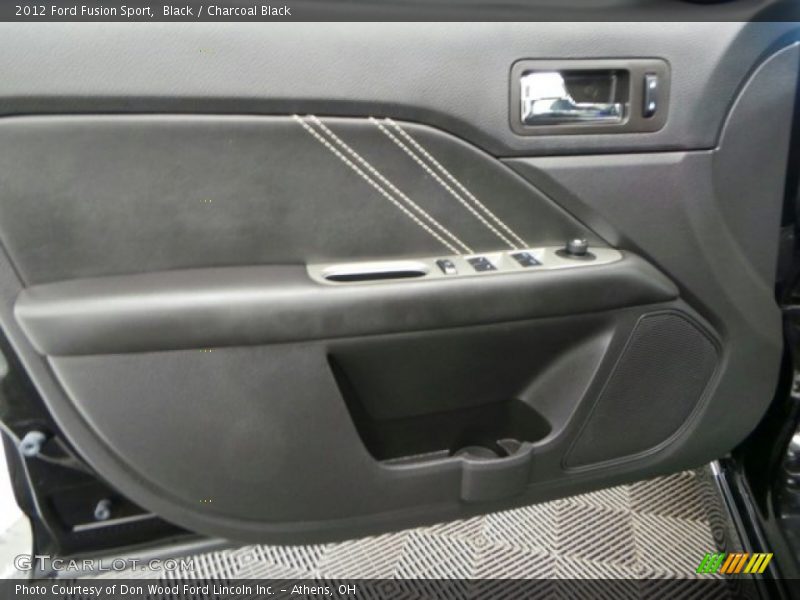 Black / Charcoal Black 2012 Ford Fusion Sport