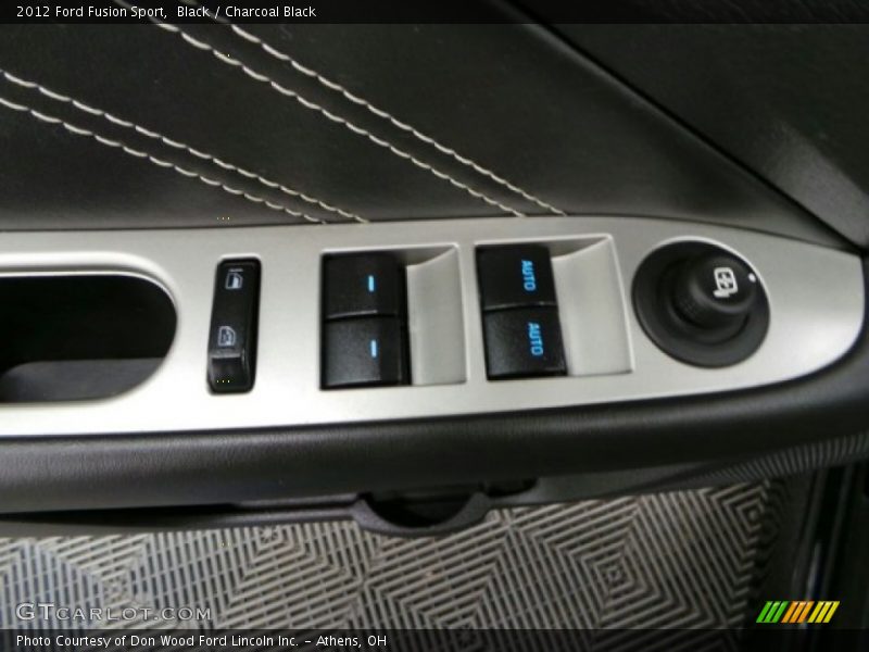 Black / Charcoal Black 2012 Ford Fusion Sport