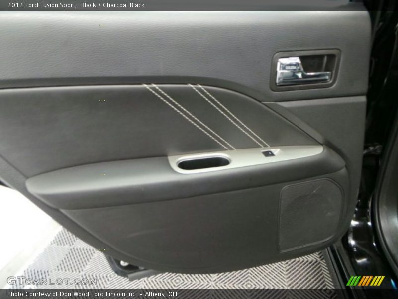 Black / Charcoal Black 2012 Ford Fusion Sport