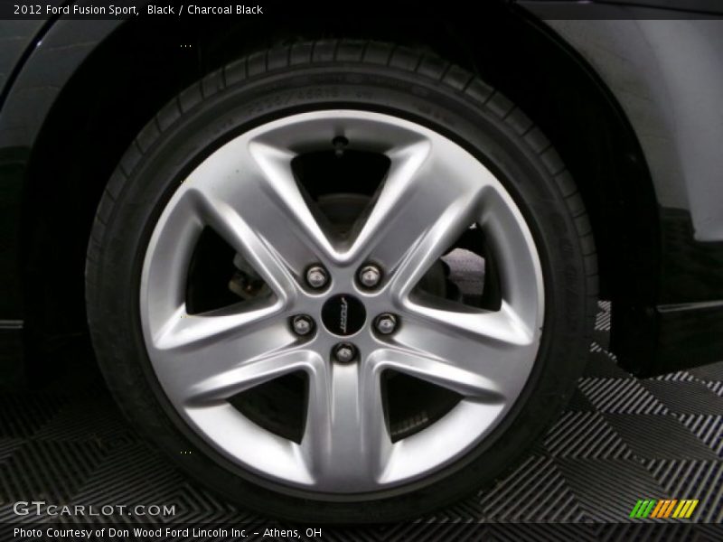 Black / Charcoal Black 2012 Ford Fusion Sport