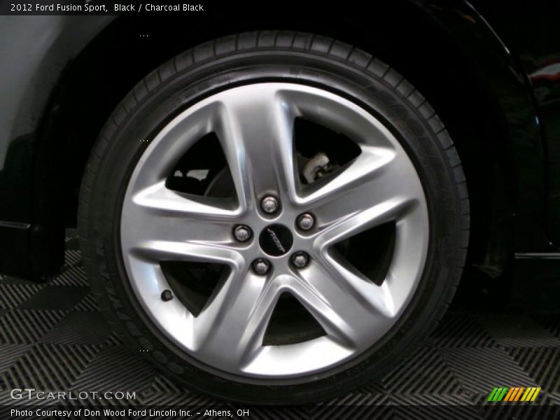 Black / Charcoal Black 2012 Ford Fusion Sport