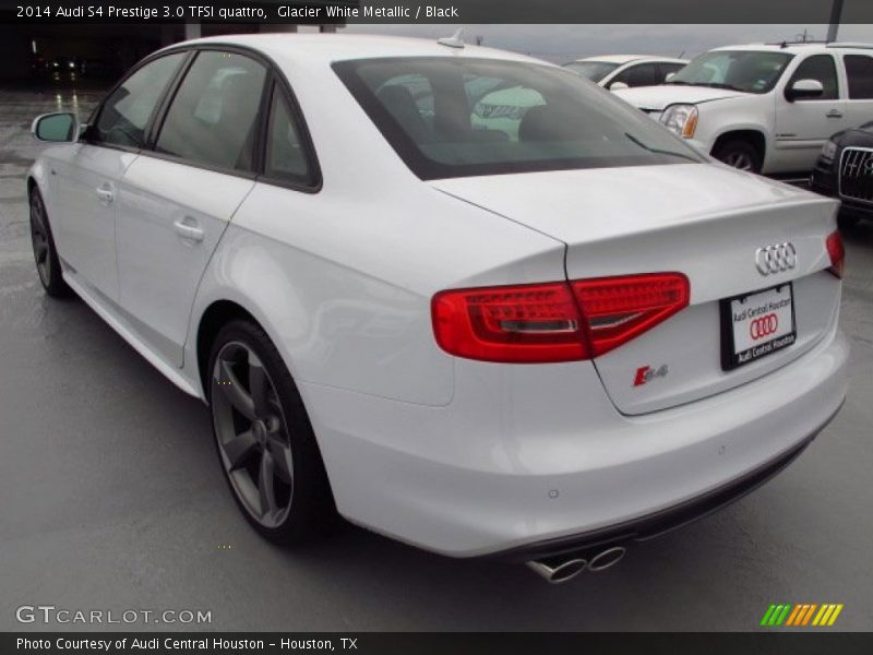 Glacier White Metallic / Black 2014 Audi S4 Prestige 3.0 TFSI quattro