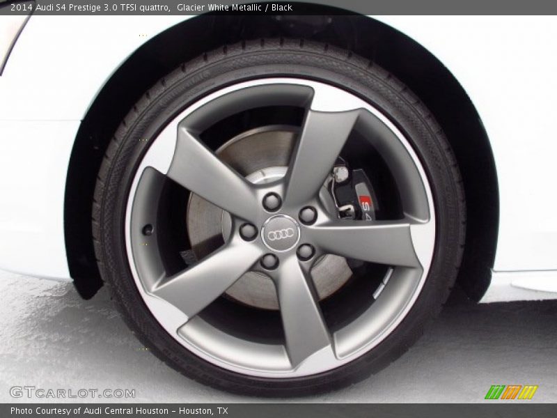 Glacier White Metallic / Black 2014 Audi S4 Prestige 3.0 TFSI quattro
