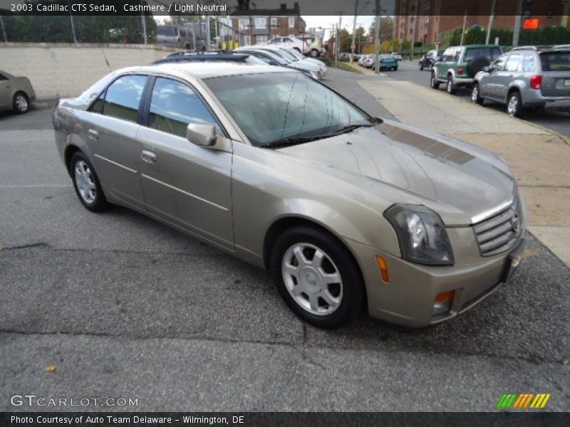 Cashmere / Light Neutral 2003 Cadillac CTS Sedan