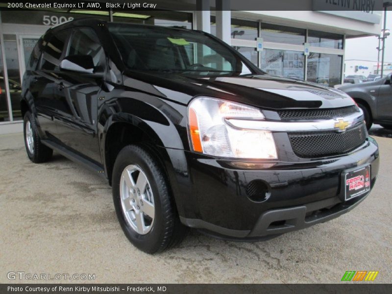 Black / Light Gray 2008 Chevrolet Equinox LT AWD