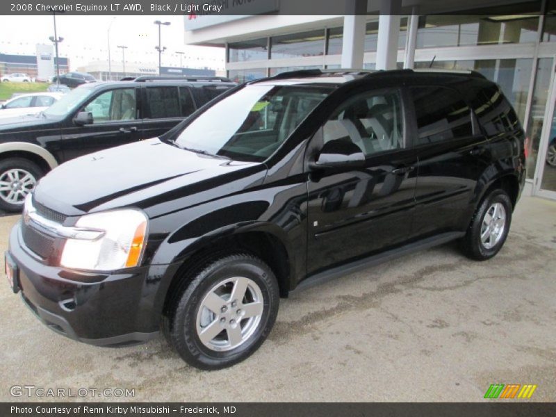 Black / Light Gray 2008 Chevrolet Equinox LT AWD