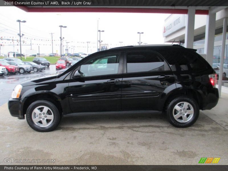 Black / Light Gray 2008 Chevrolet Equinox LT AWD