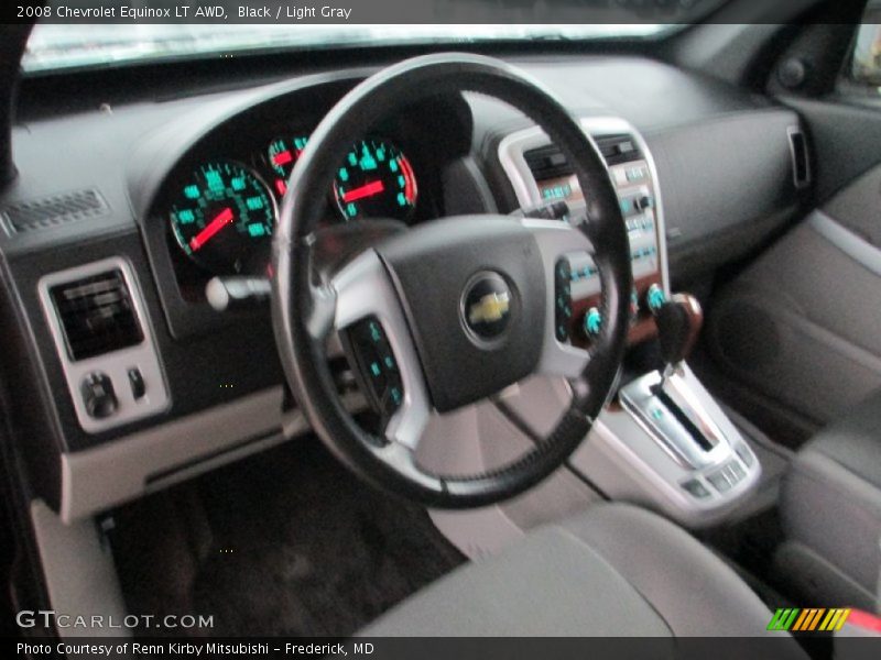 Black / Light Gray 2008 Chevrolet Equinox LT AWD