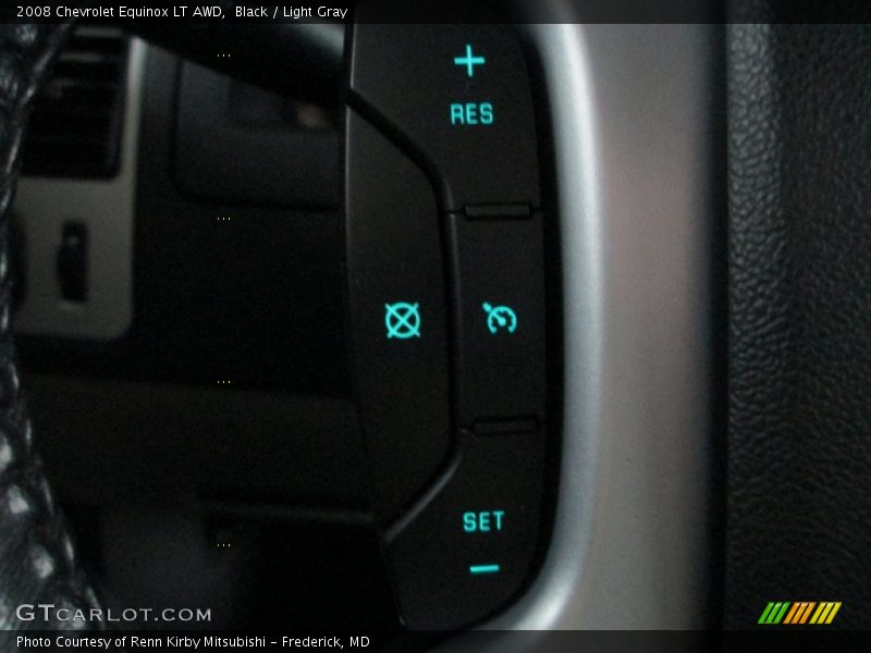 Black / Light Gray 2008 Chevrolet Equinox LT AWD
