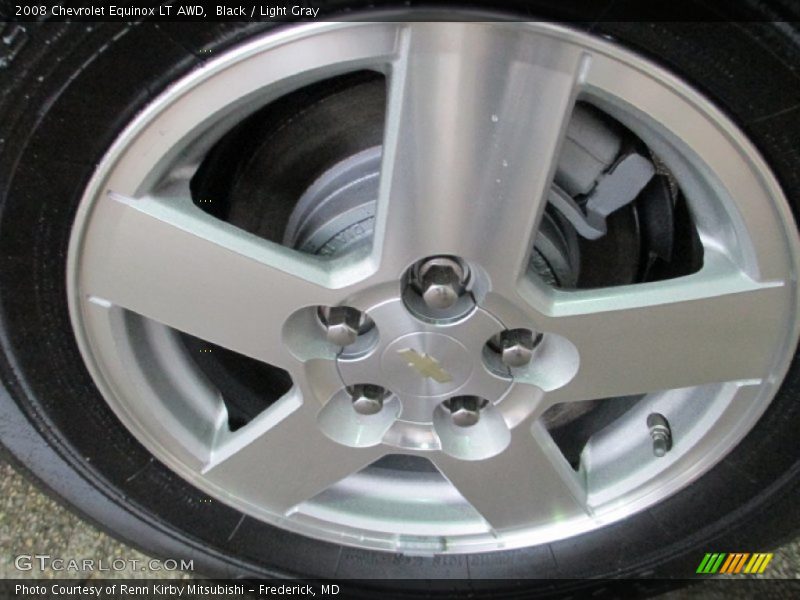 Black / Light Gray 2008 Chevrolet Equinox LT AWD