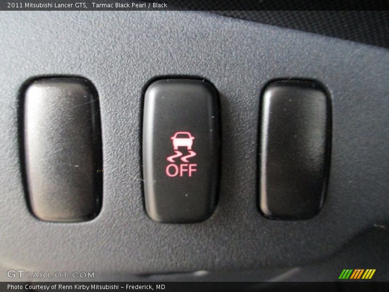 Tarmac Black Pearl / Black 2011 Mitsubishi Lancer GTS