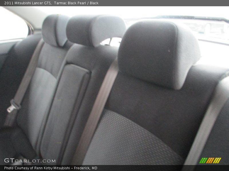 Tarmac Black Pearl / Black 2011 Mitsubishi Lancer GTS