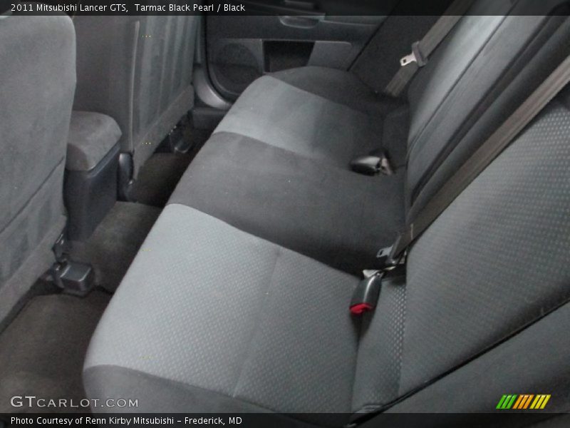 Tarmac Black Pearl / Black 2011 Mitsubishi Lancer GTS