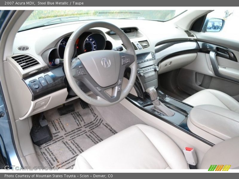 Taupe Interior - 2007 MDX  
