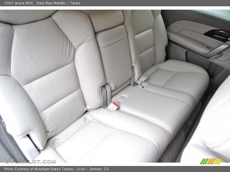 Steel Blue Metallic / Taupe 2007 Acura MDX
