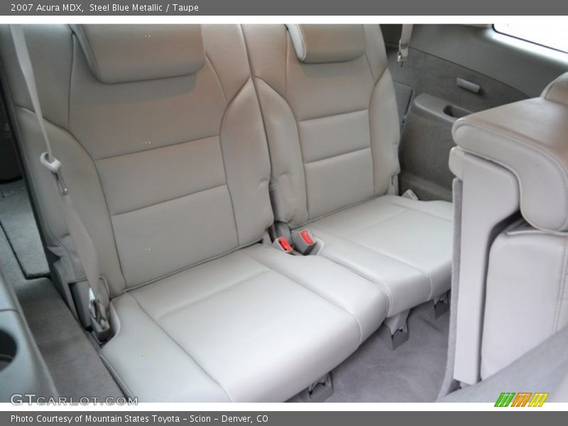 Steel Blue Metallic / Taupe 2007 Acura MDX