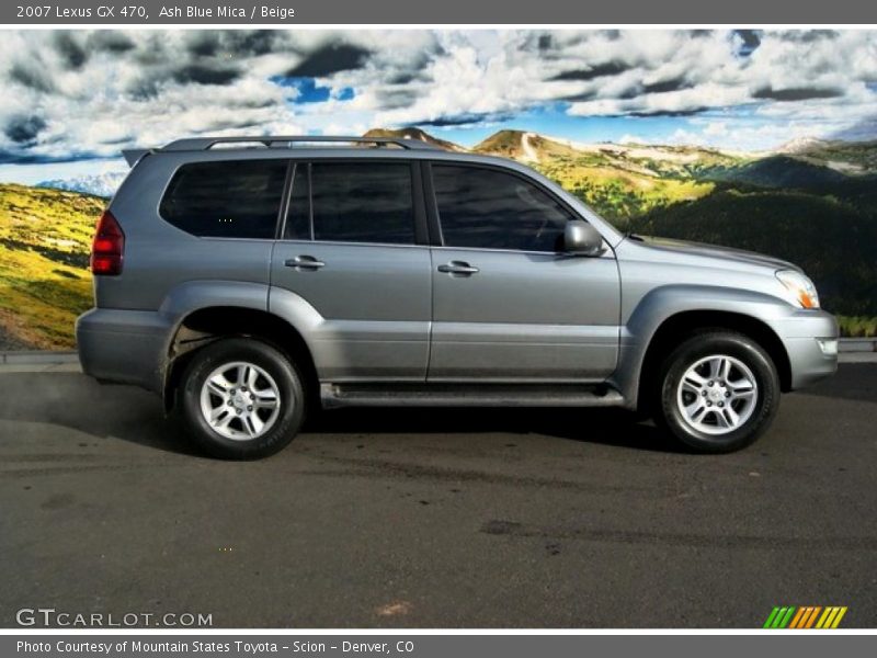 Ash Blue Mica / Beige 2007 Lexus GX 470