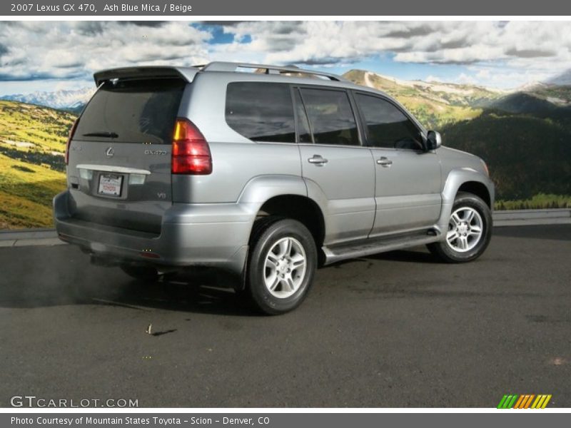 Ash Blue Mica / Beige 2007 Lexus GX 470