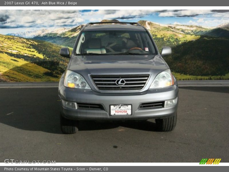 Ash Blue Mica / Beige 2007 Lexus GX 470