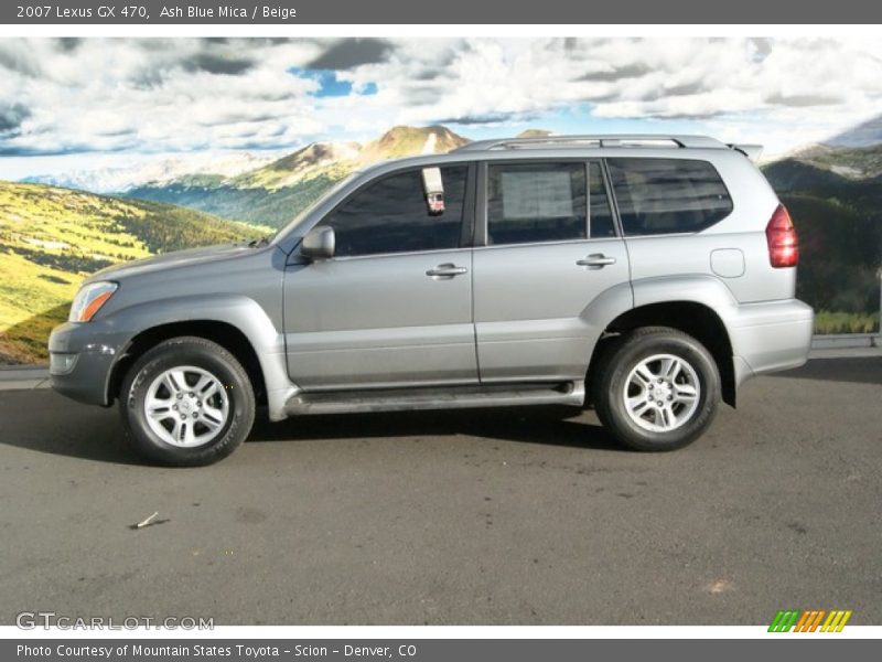 Ash Blue Mica / Beige 2007 Lexus GX 470