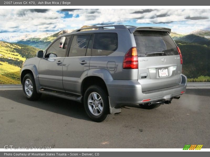 Ash Blue Mica / Beige 2007 Lexus GX 470