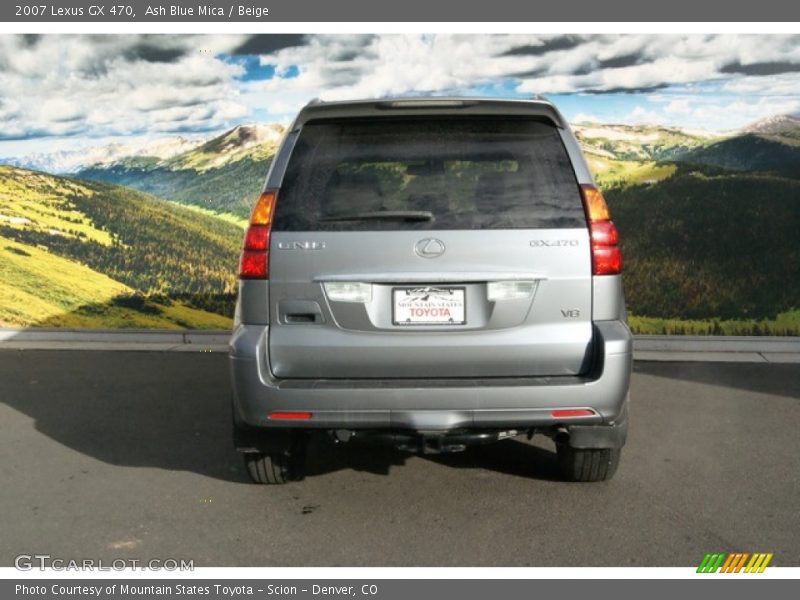 Ash Blue Mica / Beige 2007 Lexus GX 470