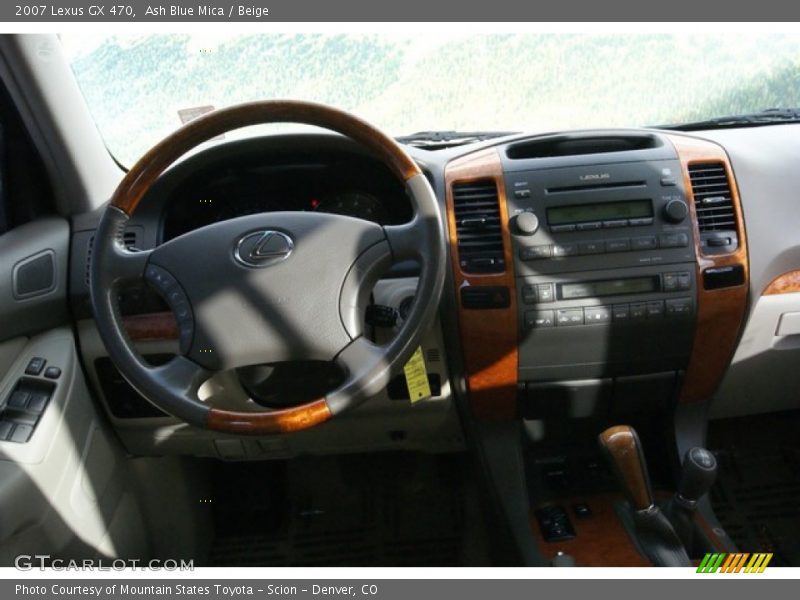 Ash Blue Mica / Beige 2007 Lexus GX 470