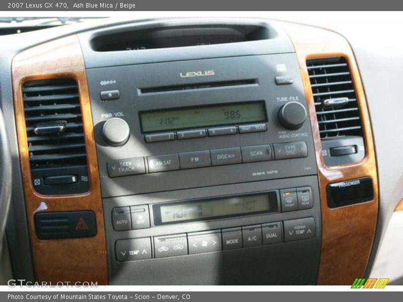 Ash Blue Mica / Beige 2007 Lexus GX 470