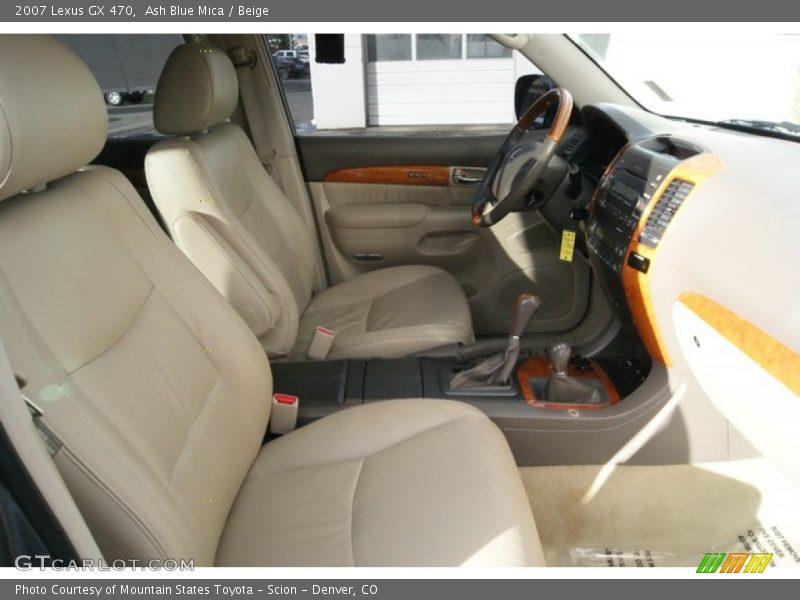 Ash Blue Mica / Beige 2007 Lexus GX 470
